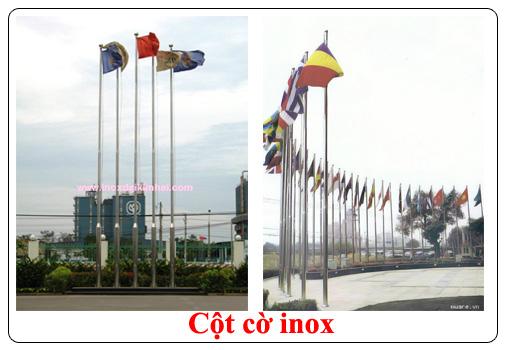 Cột cờ inox